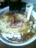 「醤油ラーメン」@らーめん一色の写真