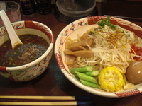 「北の恵スープカレーつけめん880円」@北海豚骨麺屋 銀鈴の写真
