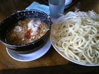 「我流つけそば大盛り」@麺 池谷精肉店の写真