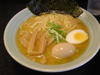 「ラーメン（味玉） 750円」@三村家の写真