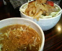 「つけシャクジ（辛味抜き） 大盛」@麺処 井の庄の写真