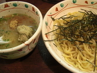 「塩つけめん750円」@北海豚骨麺屋 銀鈴の写真