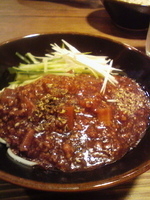 「ジャージャー麺 （本日の限定） 750円」@喜元門 本店の写真