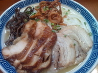 「鶏チャーシューメン（塩）980円」@山勝軒の写真