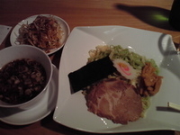 「山久特製つけ麺 680円+ねぎチャーシュー 200円」@麺工房 山久の写真