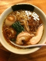 「中華そば+味玉」@白河手打中華そば  一番いちばんの写真