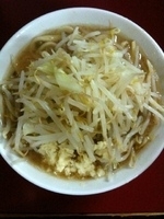 「ミニラーメン+野菜+ニンニク」@蓮爾 登戸店の写真