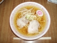 「極太手打ちラーメン（520円」@食堂なまえの写真