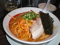 「辛ねぎ味噌らーめん」@味噌屋せいべえ 濃厚完熟味噌拉麺 新橋店の写真