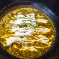 「カレーラーメン 850円」@らぁめん山嵐の写真