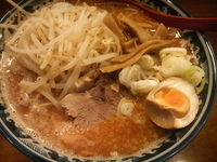 「濃厚味噌そば「大盛」（830円）」@蝉時雨の写真