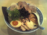 「こってり特製ラーメン大盛り+とりマヨ丼」@らーめん がんちゃの写真