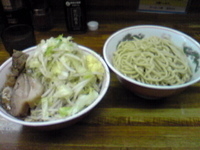 「つけ麺（ニンニク野菜）」@ラーメン二郎 新小金井街道店の写真