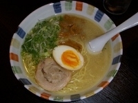 「味わいとんコクらぁめん」@開花屋 楽麺荘 柏店の写真