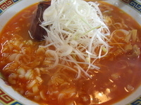 「オリジナル辛そば（太麺）…780円」@中華そば 浜田屋 本店の写真