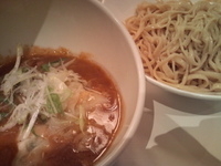 「濃厚海老つけめん+海老ワンタン（850円+200円）」@二代目 けいすけ 海老そば外伝の写真