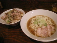 「肉中華そば￥750+肉飯￥400」@麺処 遊の写真