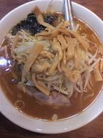 「味噌ラーメン￥750」@えぞ菊 駒込店の写真