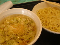 「こってり味玉紅塩つけ麺」@中華そば 彩の写真