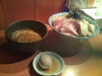 「濃厚魚介つけ麺（特盛+チャーシュー）」@麺処 ほん田の写真