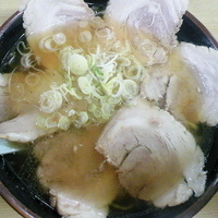 「チャーシューメン（麺カタメ）¥850」@共栄ラーメン 本店の写真