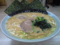 「ラーメン並（650円）+半熟味付玉子（100円）」@ラーメン壱國家 座間店の写真