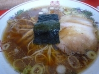 「中華そば（700円）+豚飯（380円）」@カドヤ食堂 本店の写真