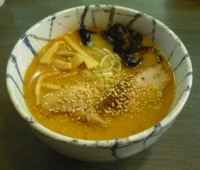 「みそらーめん大盛り（850円）」@風来居 新宿店の写真