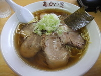 「チャーシューメン大盛り(800円)」@あかつき食堂の写真