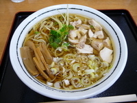 「冷たい鳥中華そば」@まるしん 和節中華そばの写真