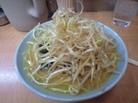 「ネギラーメン」@ラーメン道楽 鮫洲本店の写真