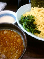 「つけ麺 中 ￥850」@横浜ラーメン 増田家 幕張店の写真