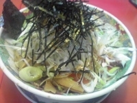 「大盛油そば+ネギ」@幸来の写真