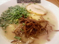 「ラーメンバリカタ」@博多長浜らーめん ぼたん 高田馬場店の写真