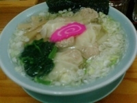 「しお海老ワンタン麺」@麺や髭おやじの写真