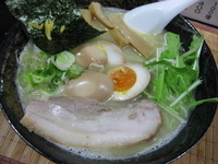 「鶏そば￥650+玉子￥100+中盛￥0」@つけめん処 桔梗の写真