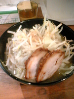 「らーめん:800円」@まぜそば・らーめん あーべーめんの写真