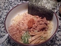 「脂そば（500円）」@元祖脂そば 背脂醤油 のあの写真