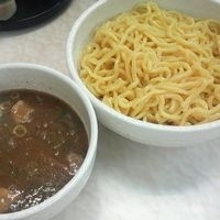 「濃厚魚介つけ麺（期間限定）・大盛 ￥750（大盛無料）」@関東風とんこつらーめん 五衛門 谷田部店の写真