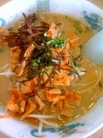 「みそもつラーメン」@味良の写真