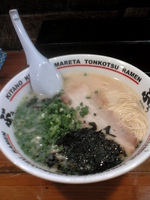 「ぶぅらーめん:620円」@らーめん ぶぅ 駒沢大学店の写真