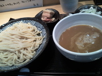 「つけ麺+角肉」@つけ麺 道の写真