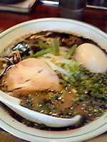 「ら~めん+あじたま」@らぁ〜めん ぶぃスリーの写真