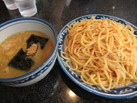 「辛みつけ麺大盛り」@縁者の写真