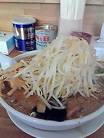 「背脂醤油チャーシュー+もやし+メンマ」@らーめんの土佐屋の写真