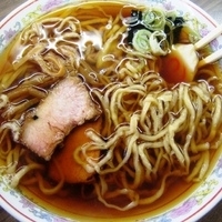 「手打ラーメン 500円」@手打ちラーメン 三玉家の写真