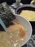 「つけ麺（渋谷型）」@元祖脂そば 背脂醤油 のあの写真