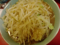 「ラーメン 普通盛 ヤサイマシマシ ニンニク」@ラーメン二郎 歌舞伎町店の写真