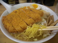 「みそトンカツ野菜1,100円」@らーめん山田の写真