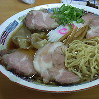 「チャーシューワンタンメン、大盛」@平和園の写真